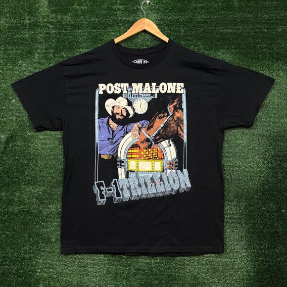 Post Malone F-1 Trillion Album Country T-Shirt Size Extra Large - Picture 1 of 4